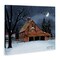 Stupell Industries Night Before Christmas Barn Canvas Wall Art Design by Billy Jacobs